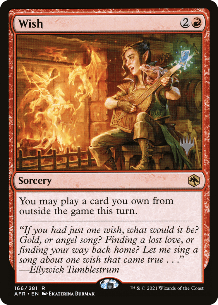 Wish (Promo Pack) [Dungeons & Dragons: Adventures in the Forgotten Realms Promos] Foil