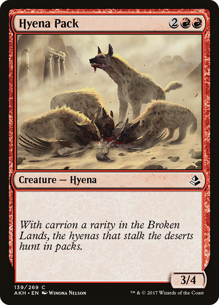 Hyena Pack [Amonkhet] Foil
