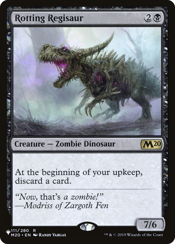 Rotting Regisaur |  (M20-111) [The List]