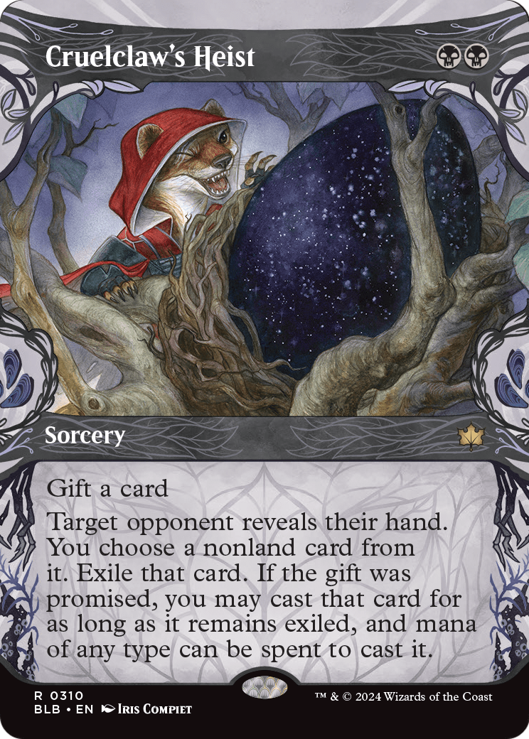 Cruelclaw's Heist (Showcase) [Bloomburrow] Foil