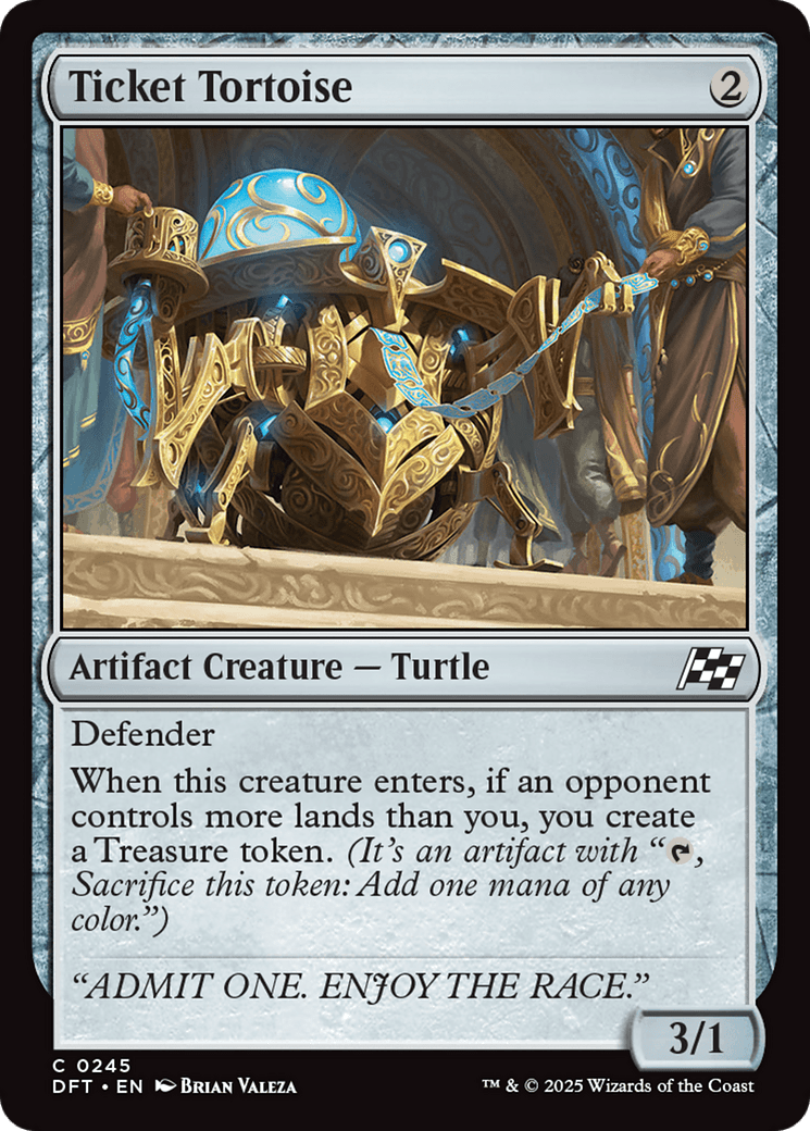 Ticket Tortoise |  (245) [Aetherdrift]