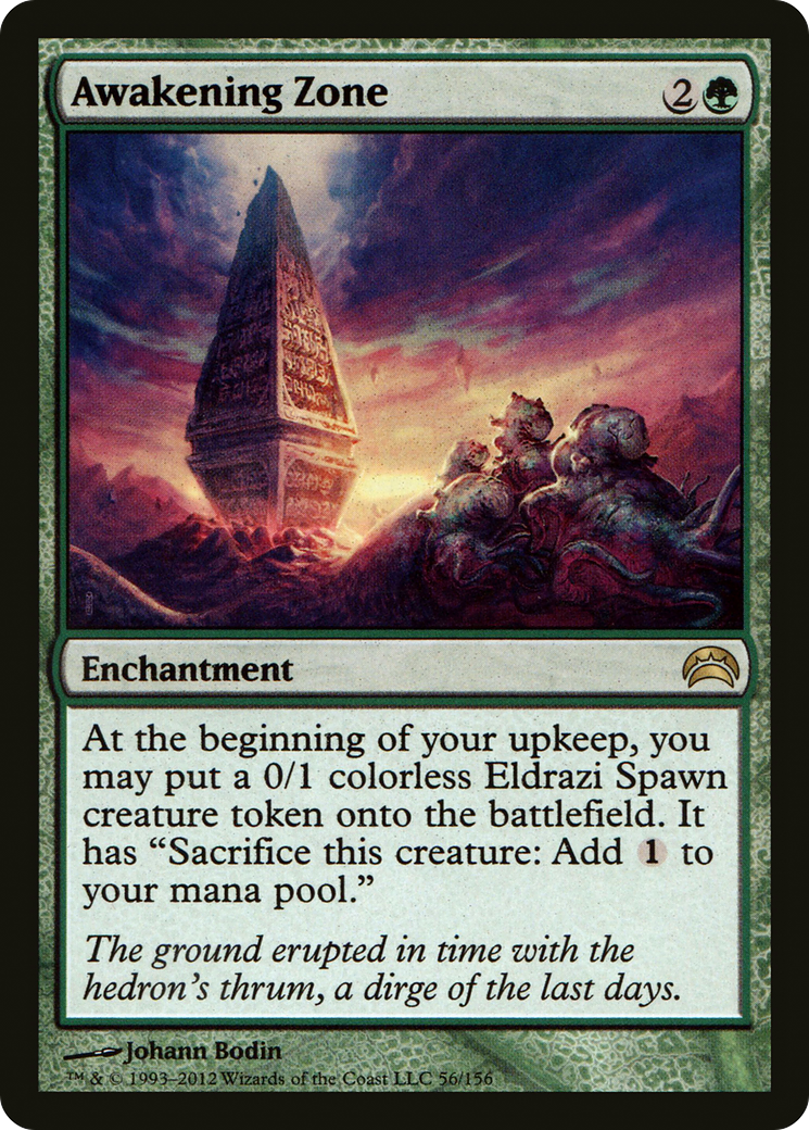 Awakening Zone (056) [Planechase 2012]  Foil