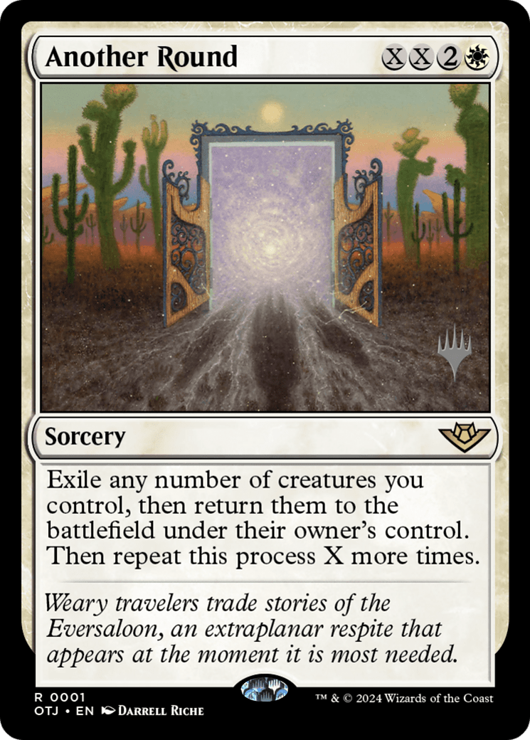 Another Round (Promo Pack) [Outlaws of Thunder Junction Promos] Foil