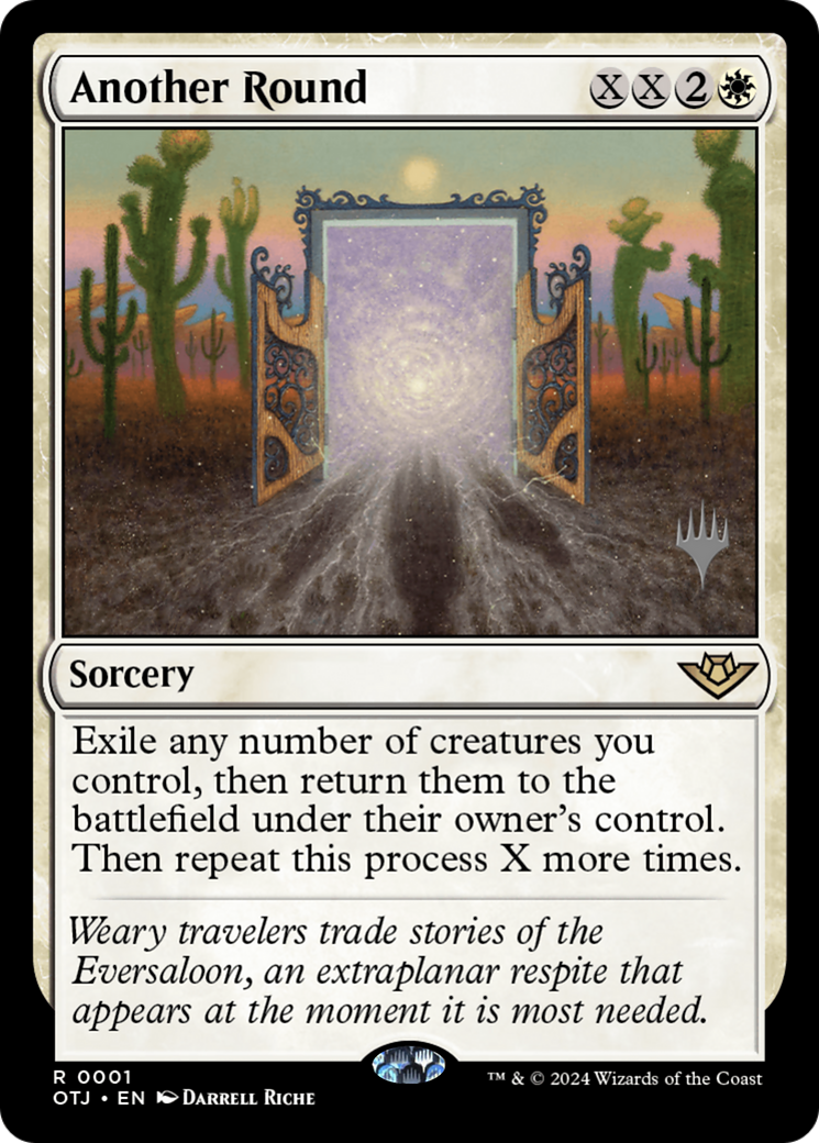 Another Round (Promo Pack) [Outlaws of Thunder Junction Promos] Foil