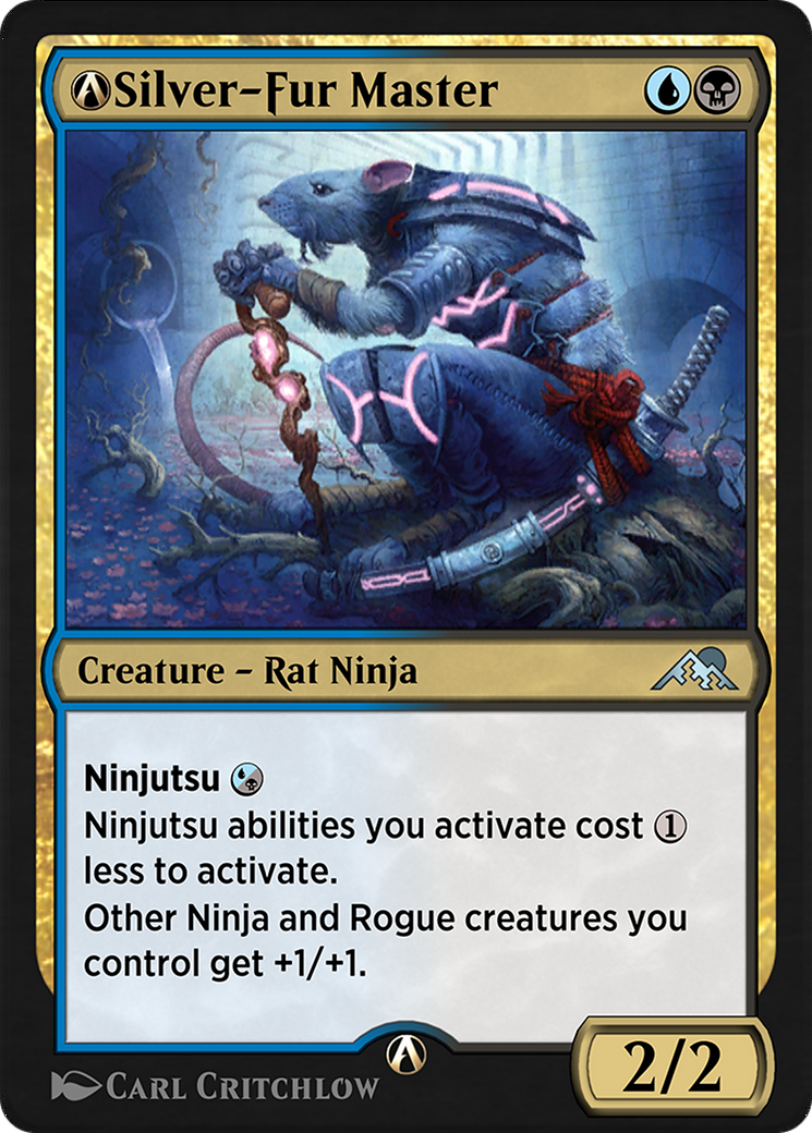A-Silver-Fur Master (NEO-A-236) - Kamigawa: Neon Dynasty