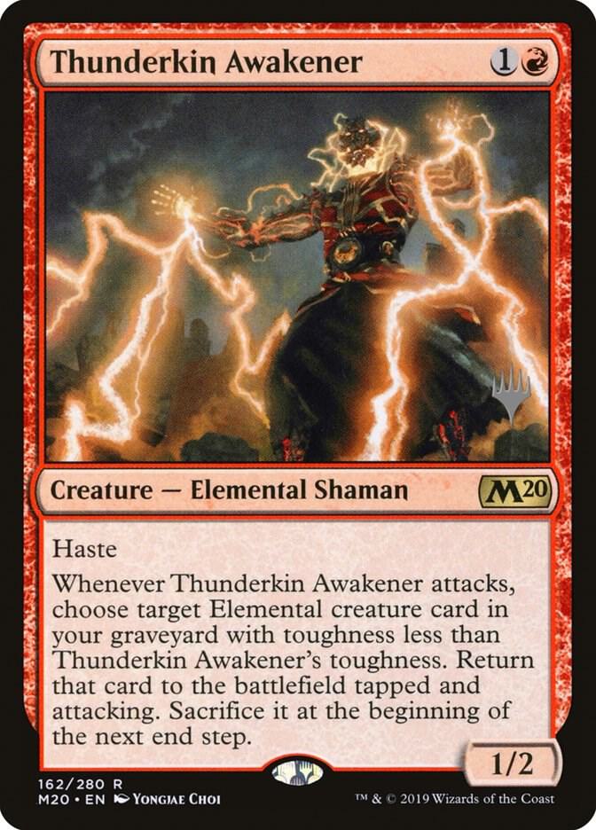 Thunderkin Awakener 162p/144 (Promo Pack: Core Set 2020)  - Foil