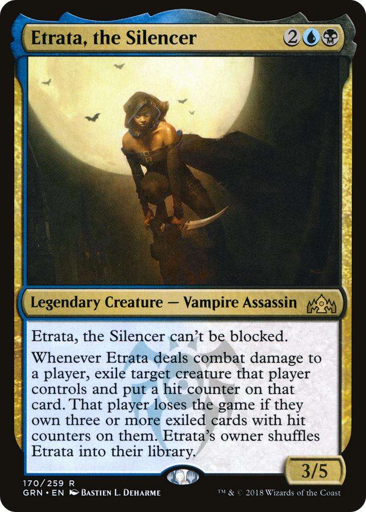 Etrata, the Silencer [Guilds of Ravnica] Foil