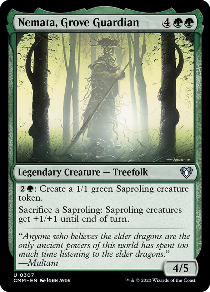 Nemata, Grove Guardian 307 (Commander Masters) 