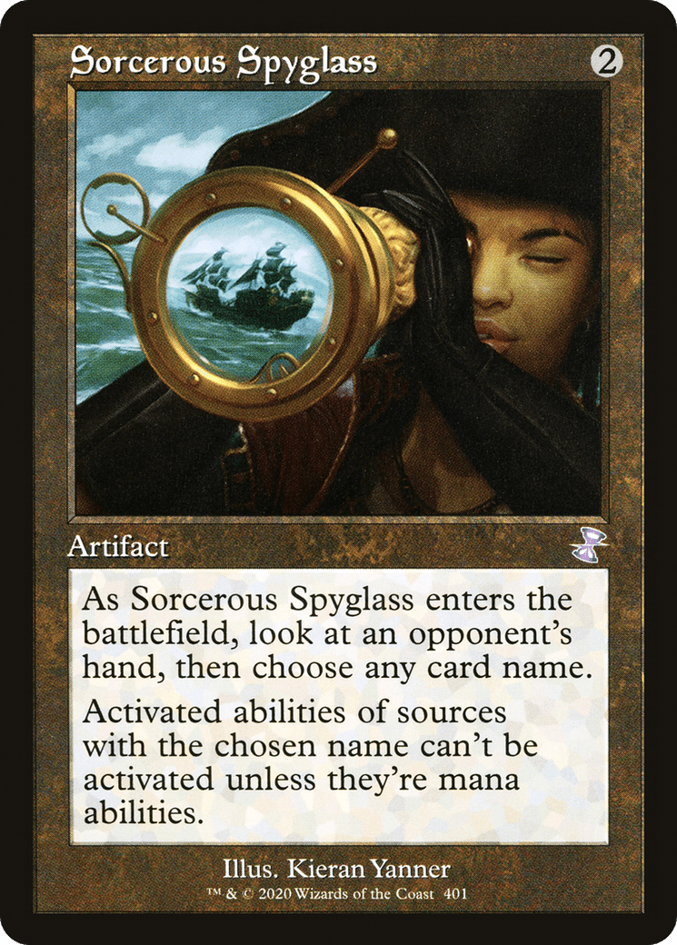 Sorcerous Spyglass (Timeshifted) [Time Spiral Remastered] Foil