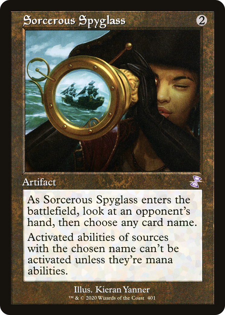 Sorcerous Spyglass (Timeshifted) [Time Spiral Remastered] Foil