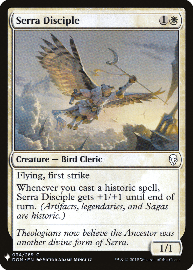 Serra Disciple |  (DOM-34) [The List]