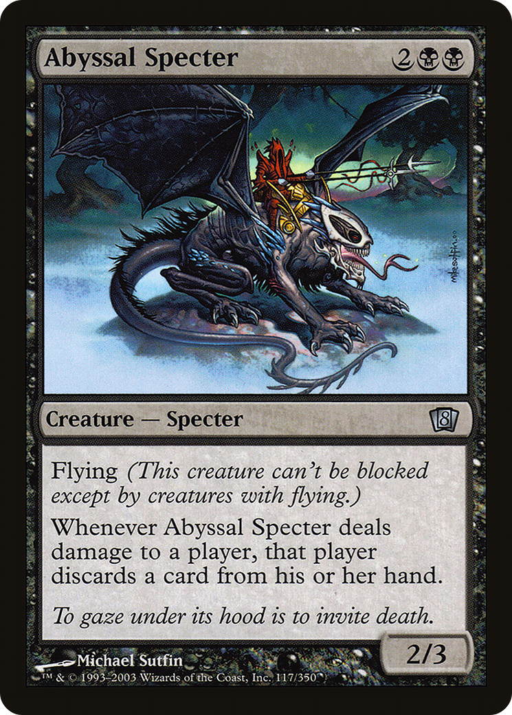 Abyssal Specter [Eighth Edition] Foil