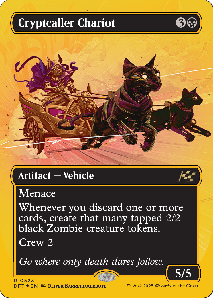 Cryptcaller Chariot |  Foil (523) [Aetherdrift]