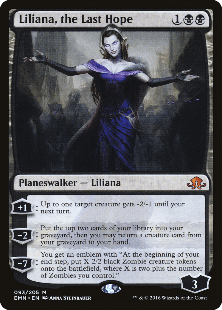 Liliana, the Last Hope [Eldritch Moon] Foil