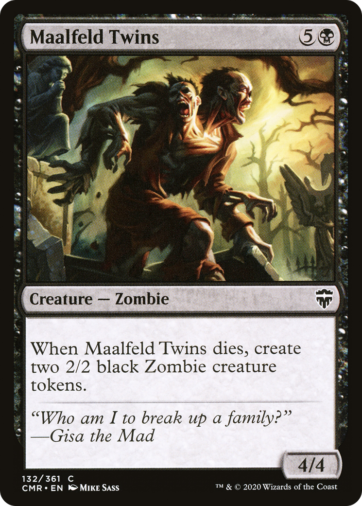 Maalfeld Twins [Commander Legends] Foil