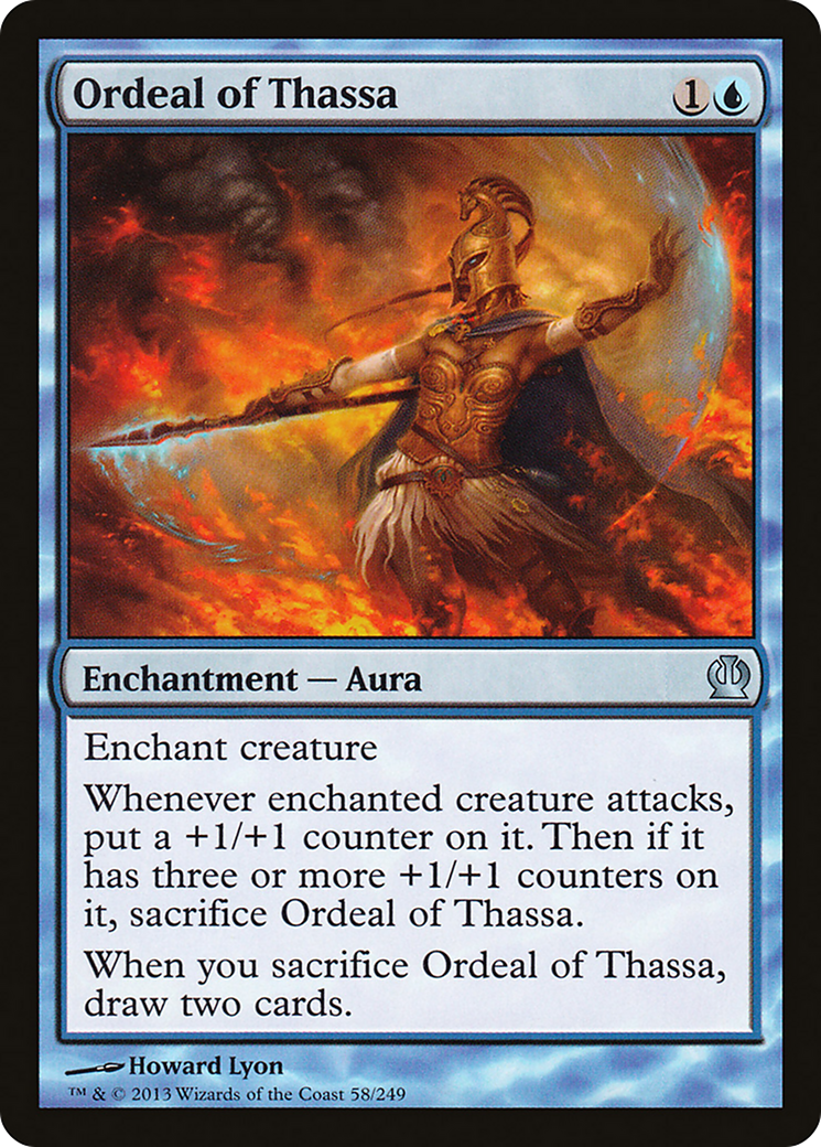 Ordeal of Thassa [Theros] Foil