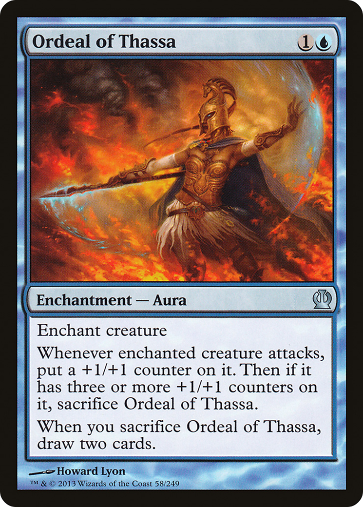 Ordeal of Thassa [Theros] Foil