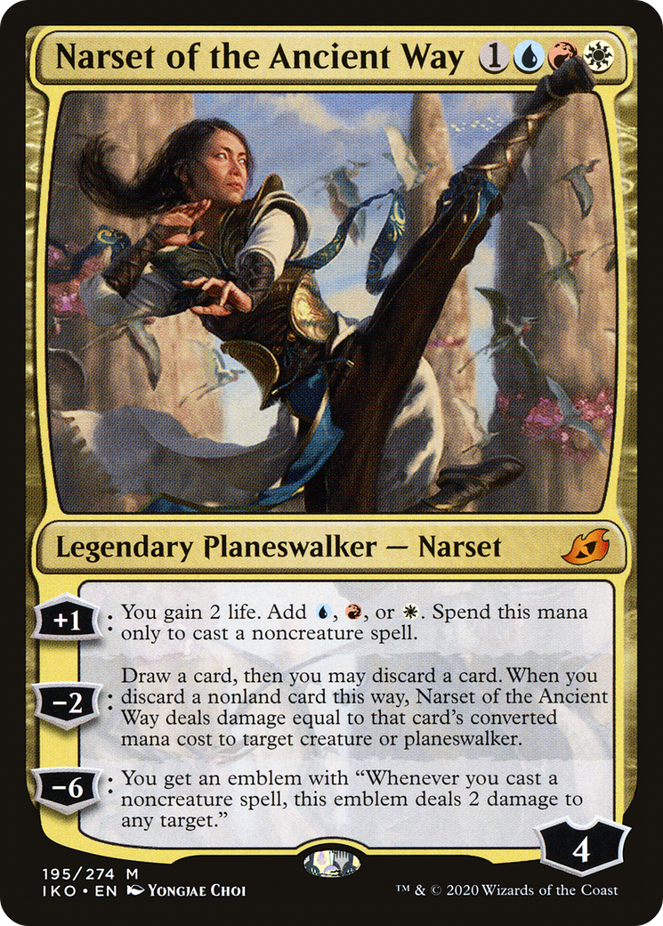 Narset of the Ancient Way [Ikoria: Lair of Behemoths] Foil