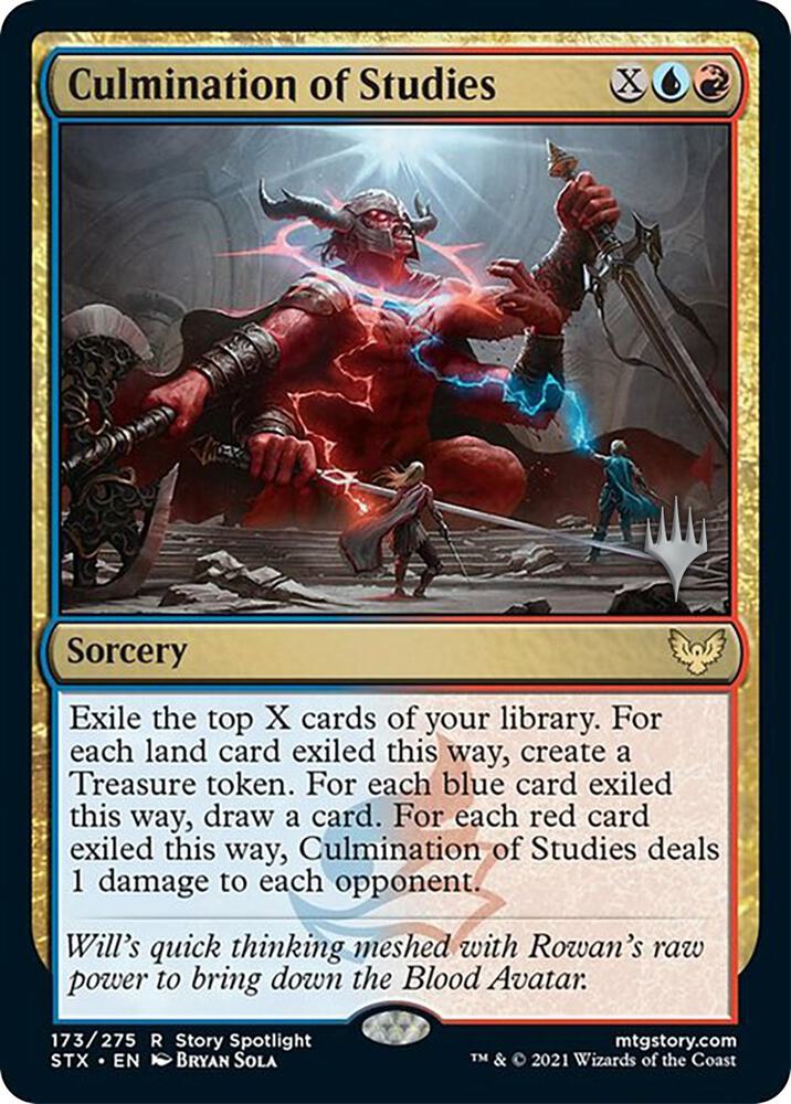 Culmination of Studies 173 (Promo Pack: Strixhaven) 