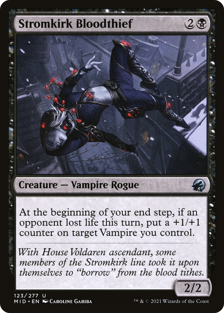 Stromkirk Bloodthief [Innistrad: Midnight Hunt] Foil