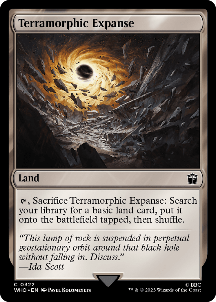 Terramorphic Expanse [Doctor Who] Foil