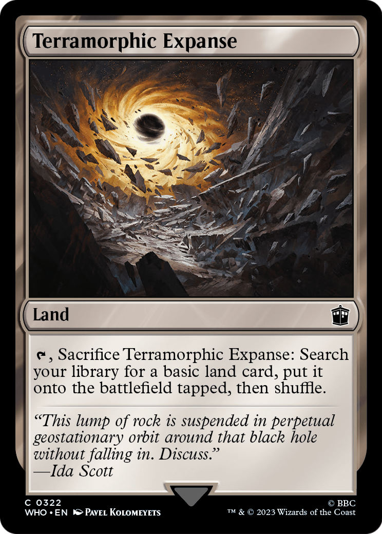 Terramorphic Expanse [Doctor Who] Foil