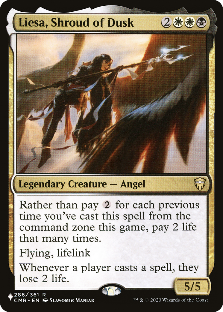 Liesa, Shroud of Dusk |  (CMR-286) [The List]