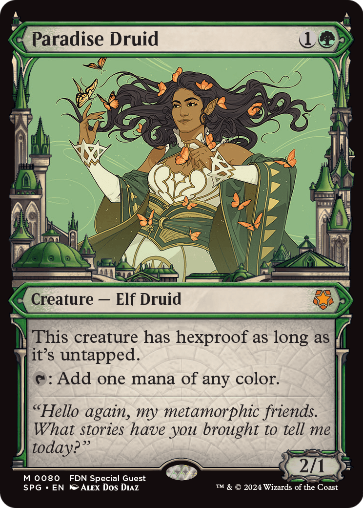 Paradise Druid (SPG-080) - Special Guests: (Showcase) Foil