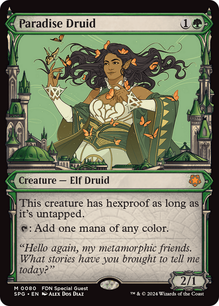 Paradise Druid (SPG-080) - Special Guests: (Showcase) Foil