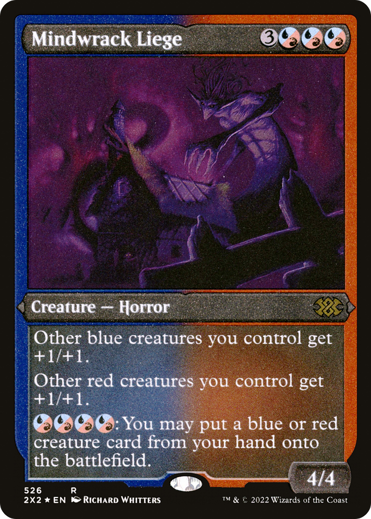 Mindwrack Liege (Foil Etched) |  Foil (526) [Double Masters 2022]