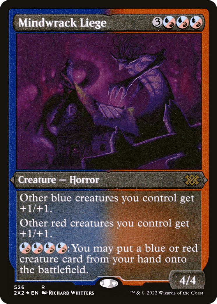 Mindwrack Liege (Foil Etched) |  Foil (526) [Double Masters 2022]