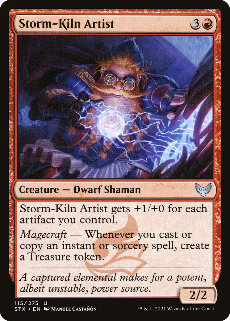 Storm-Kiln Artist [Strixhaven: School of Mages] Foil
