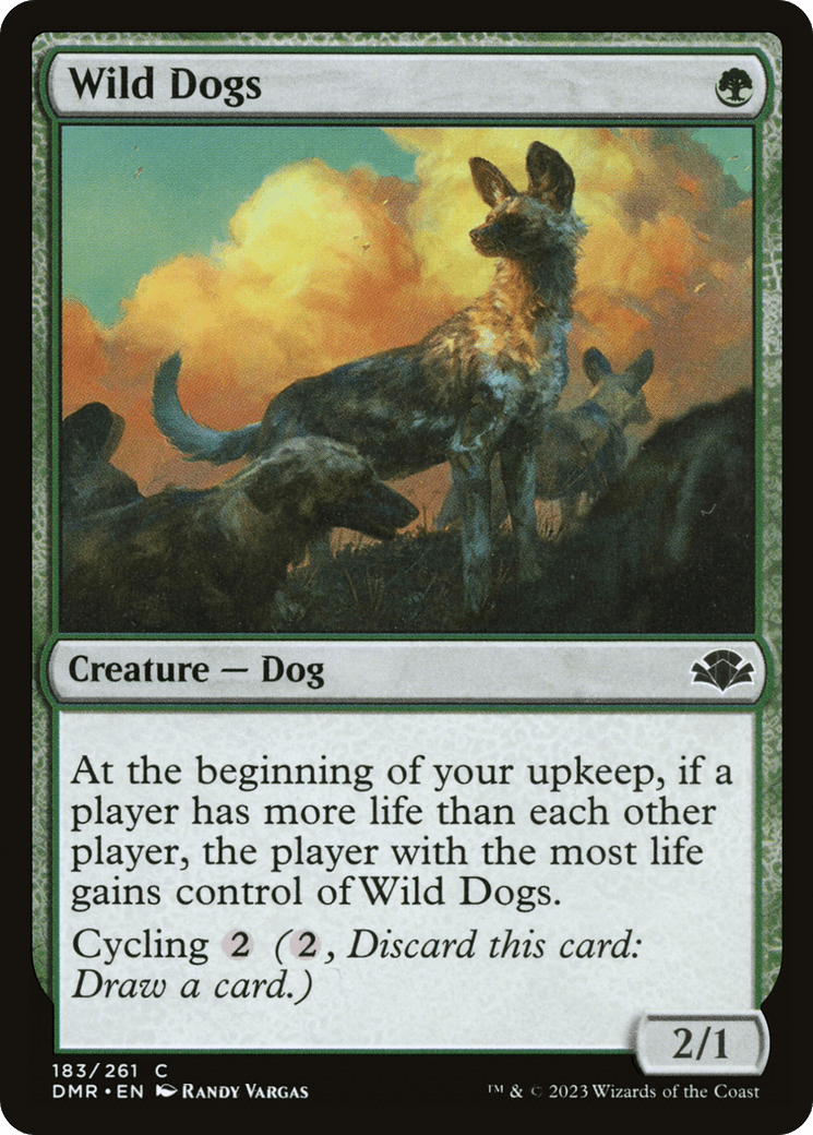 Wild Dogs [Dominaria Remastered] Foil