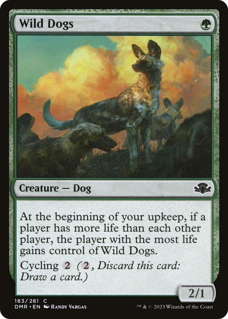 Wild Dogs [Dominaria Remastered] Foil