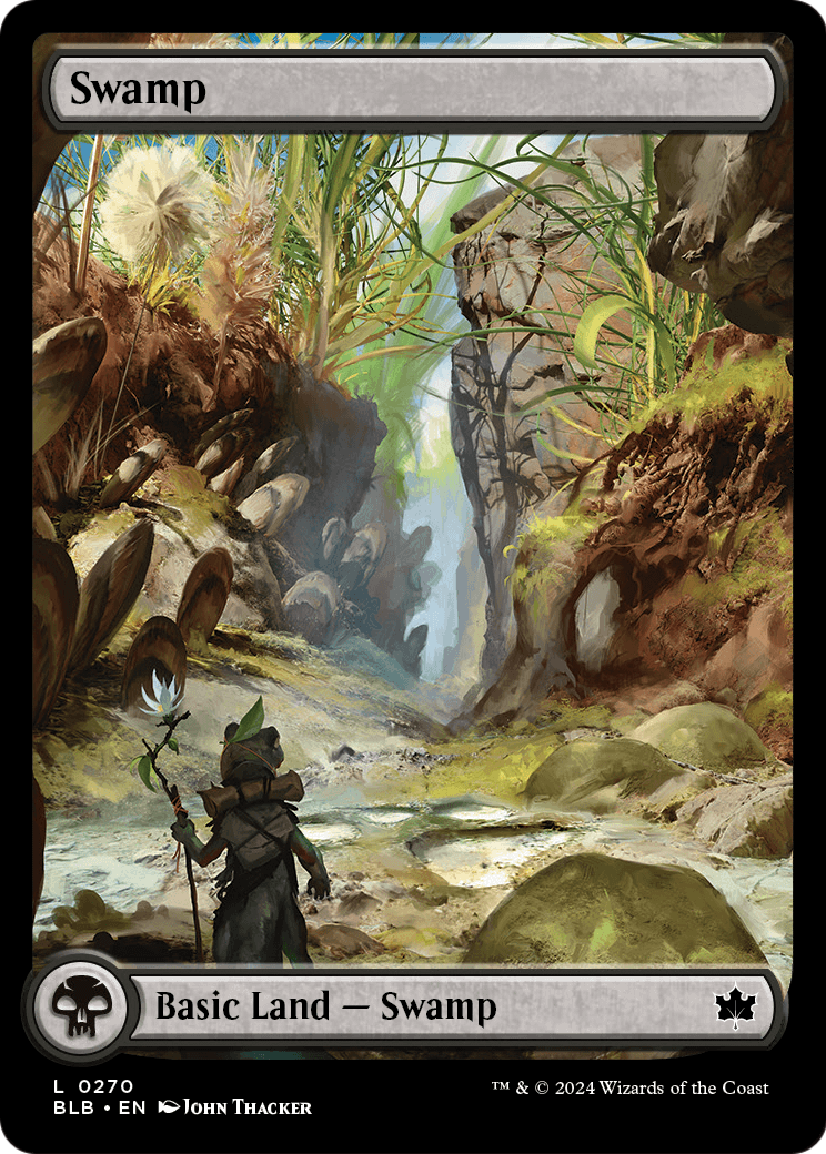 Swamp (0270) [Bloomburrow] Foil