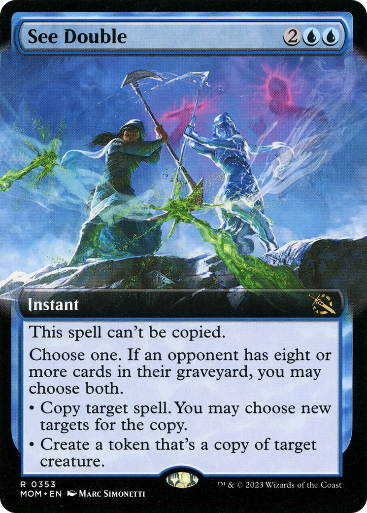 See Double (Extended Art) [March of the Machine] Foil