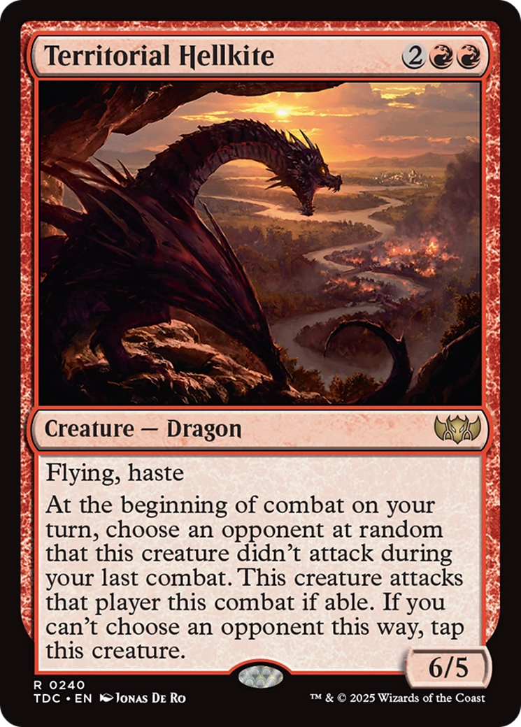 Territorial Hellkite (240) [Commander: Tarkir: Dragonstorm]