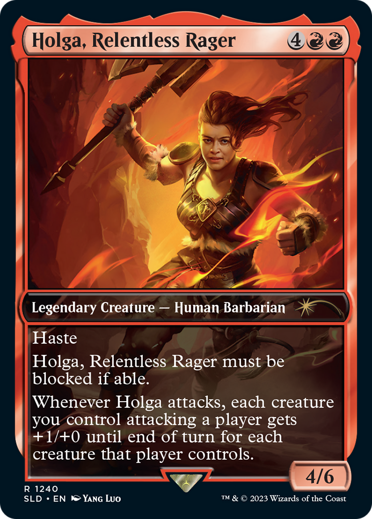 Holga, Relentless Rager [Secret Lair Drop Series] Foil