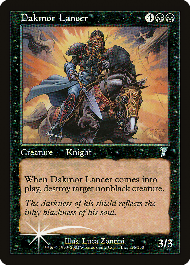 Dakmor Lancer [Seventh Edition] Foil