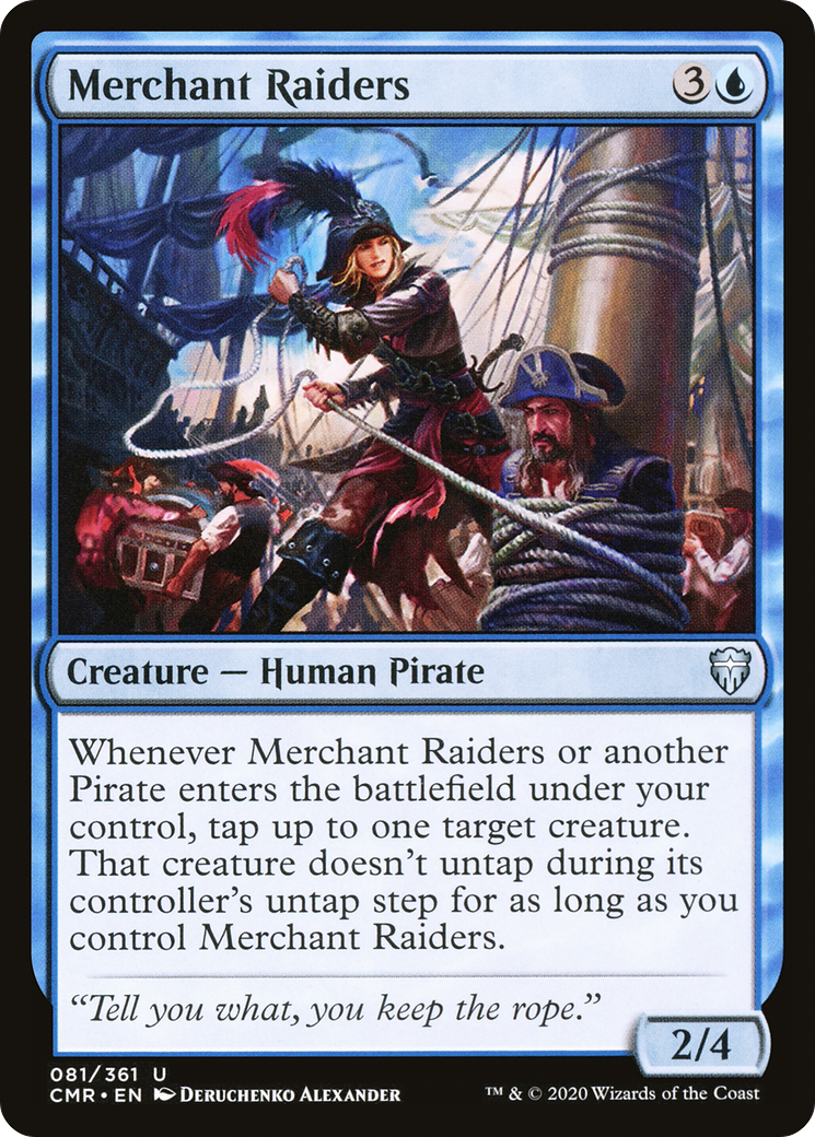 Merchant Raiders [Commander Legends] Foil