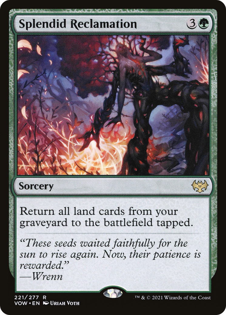 Splendid Reclamation [Innistrad: Crimson Vow] Foil
