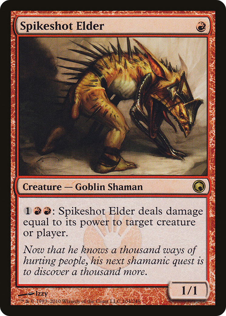 Spikeshot Elder [Scars of Mirrodin] Foil