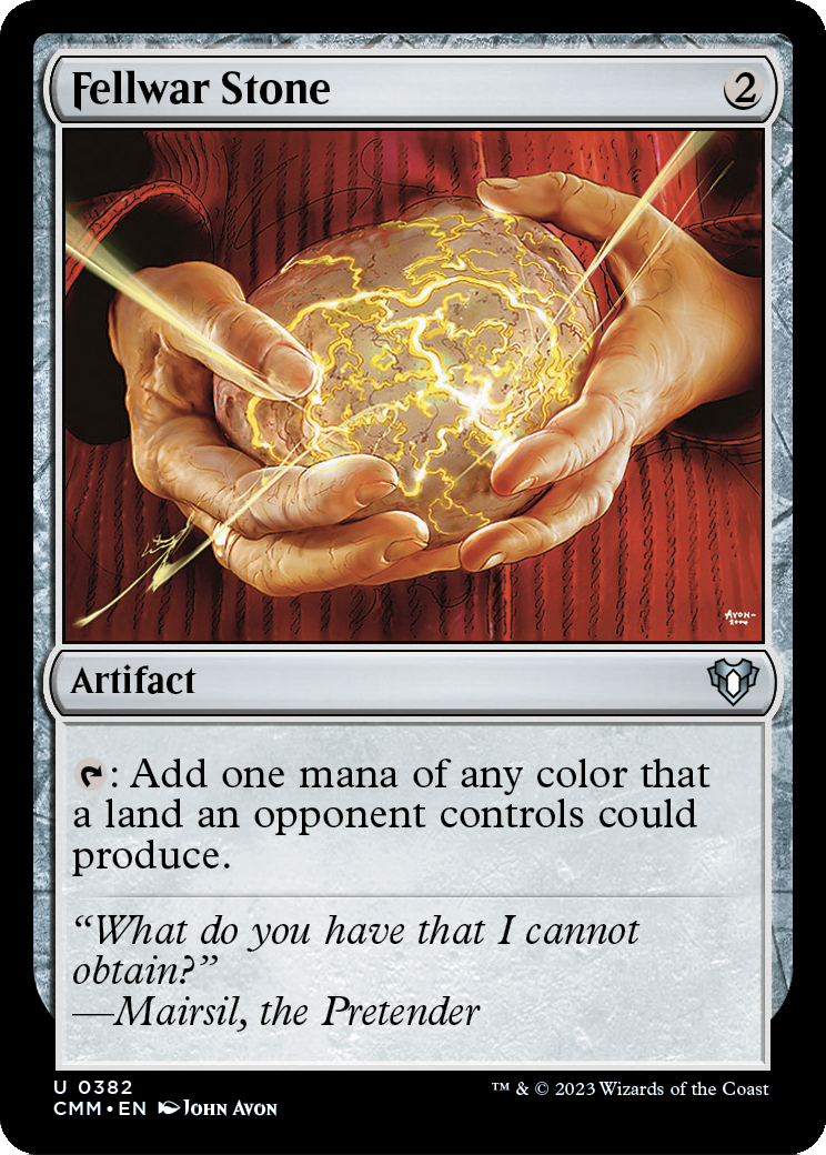 Fellwar Stone [Commander Masters] Foil