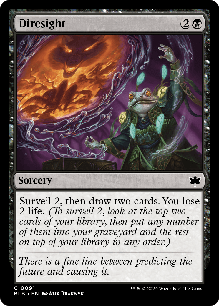 Diresight [Bloomburrow] Foil