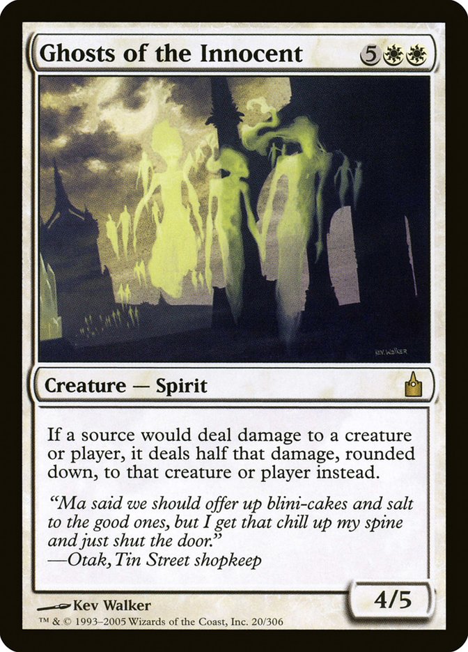 Ghosts of the Innocent 20/306 (Ravnica: City of Guilds) 