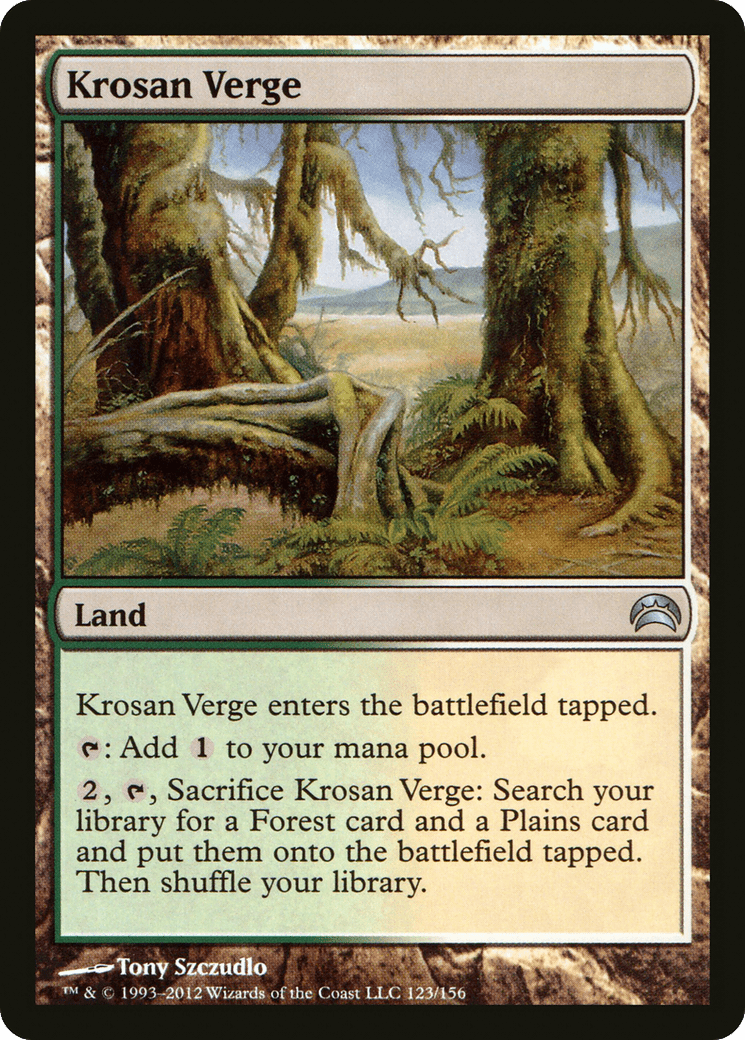 Krosan Verge [Planechase 2012] Foil