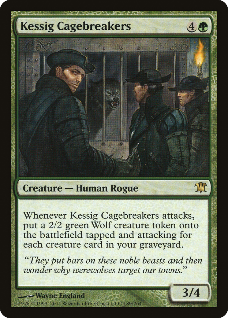Kessig Cagebreakers [Innistrad] Foil