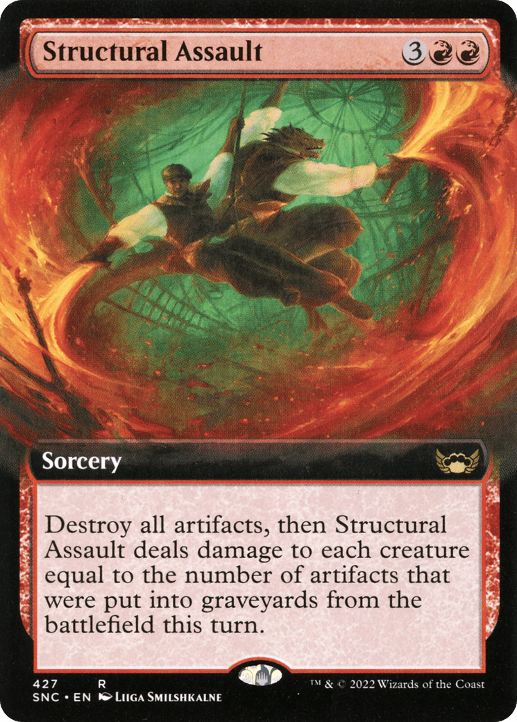 Structural Assault (Extended Art) [Streets of New Capenna] Foil