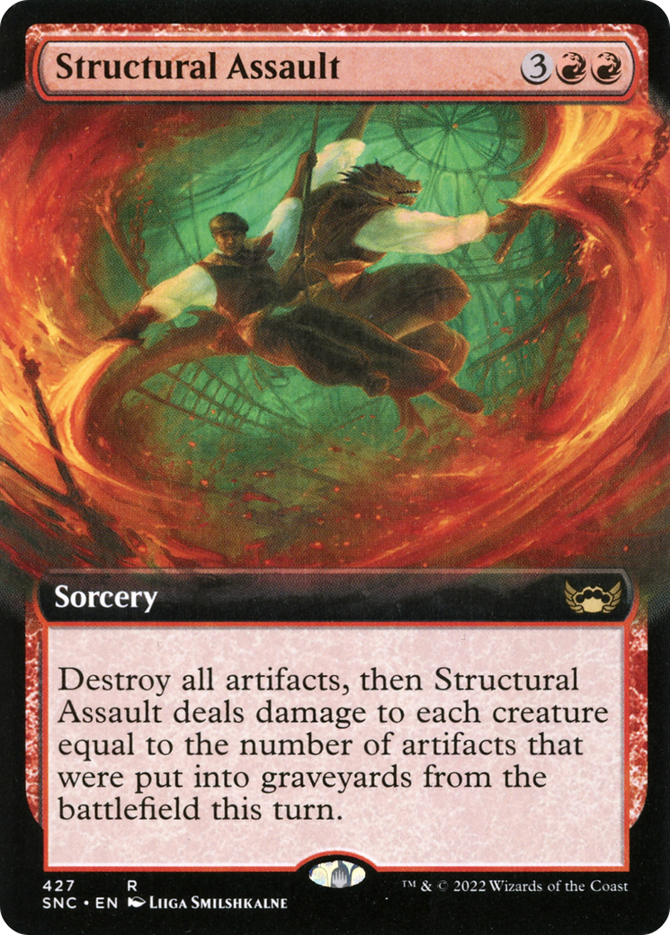 Structural Assault (Extended Art) [Streets of New Capenna] Foil