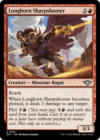 Longhorn Sharpshooter [Outlaws of Thunder Junction]